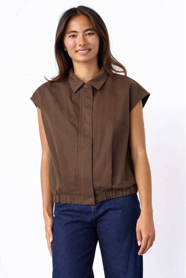 SisterS Point bodywarmer bruin