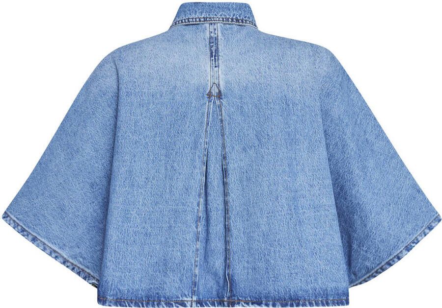 SisterS Point denim spijkerjas medium blue denim - Foto 2
