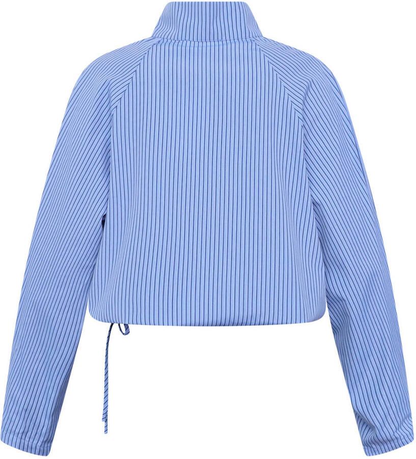 SisterS Point gestreepte blouse blauw - Foto 2