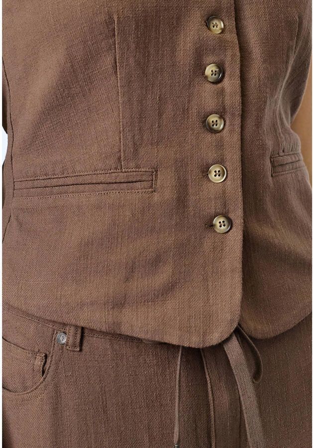 SisterS Point gilet bruin - Foto 2