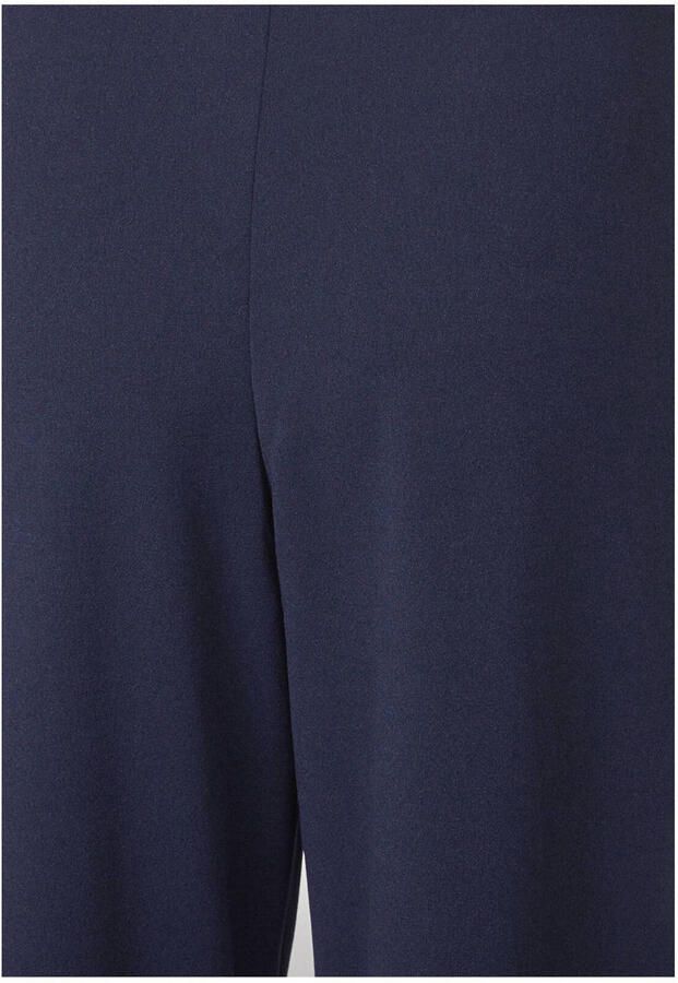 SisterS Point high waist wide leg broek GLUT-PA.A donkerblauw - Foto 2