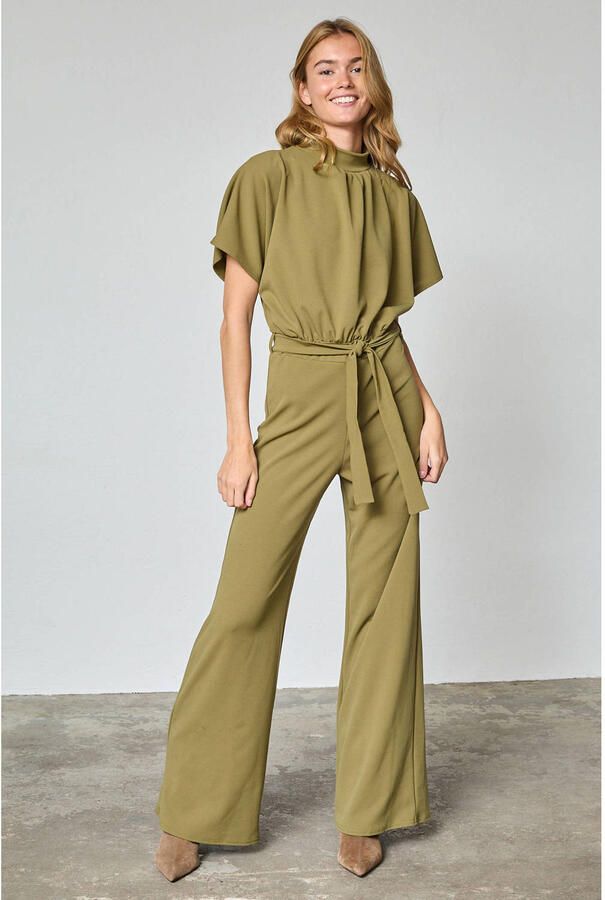 SisterS Point jumpsuit olijfgroen