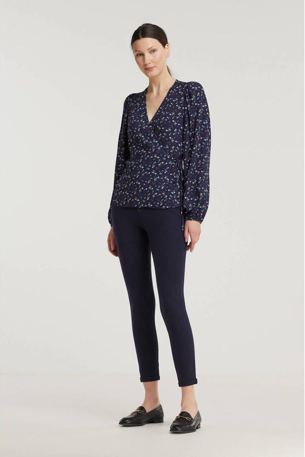 SisterS Point regular fit pantalon donkerblauw - Foto 3