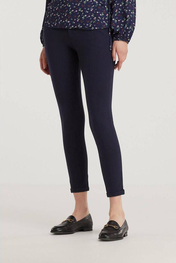 SisterS Point regular fit pantalon donkerblauw - Foto 4