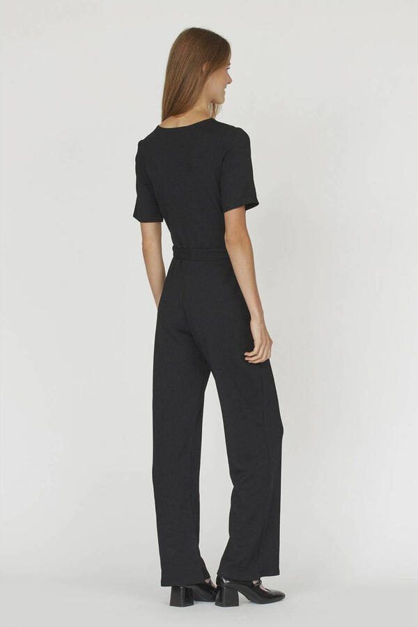 SisterS Point straight jumpsuit zwart - Foto 2
