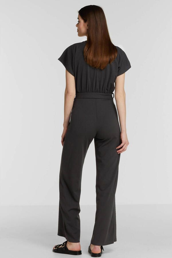 SisterS Point wide leg jumpsuit zwart - Foto 4