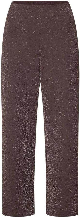 SisterS Point wide leg regular waist broek met lurex - Foto 2
