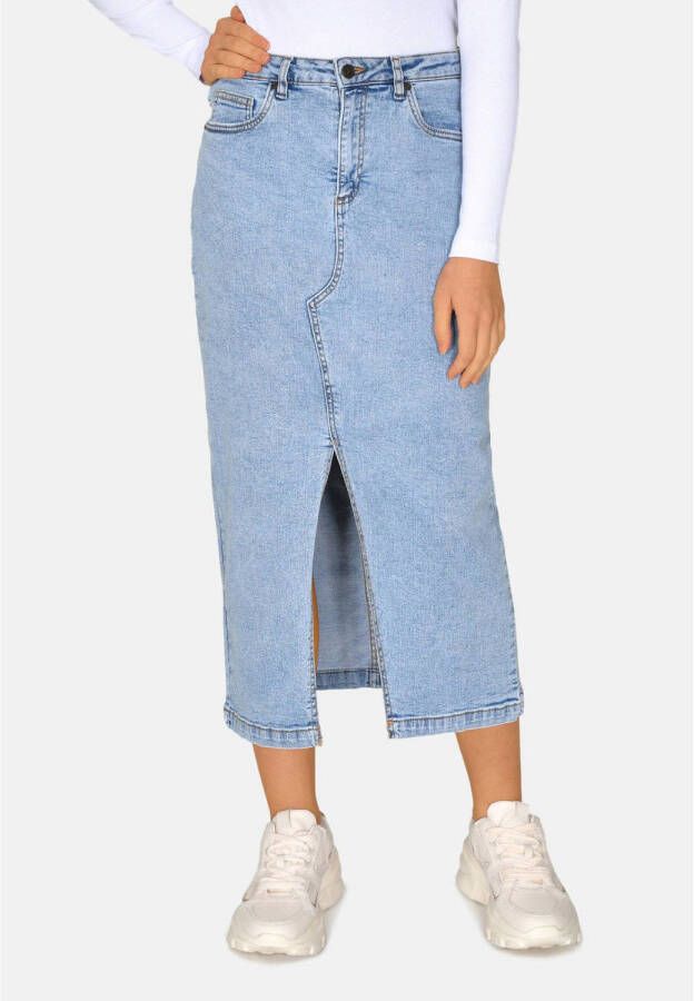 SisterS Point spijkerrok OLIA light blue denim