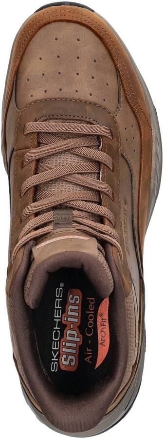 Skechers Hands Free Slip-Ins Arch Fit Glide-Step Orvan Ultra sneakers bruin - Foto 3
