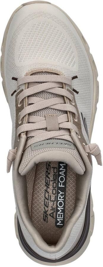 Skechers Hands Free Slip-Ins Glide-Step Pro sneakers met logo taupe - Foto 2