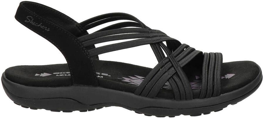 Skechers Reggae Slim outdoor sandalen zwart
