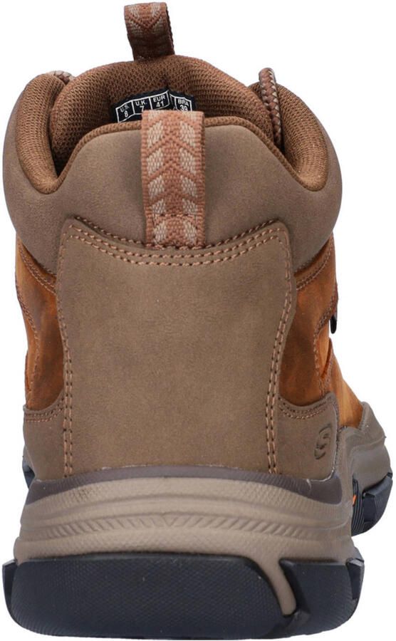 Skechers Respected nubuck wandelschoenen cognac - Foto 2