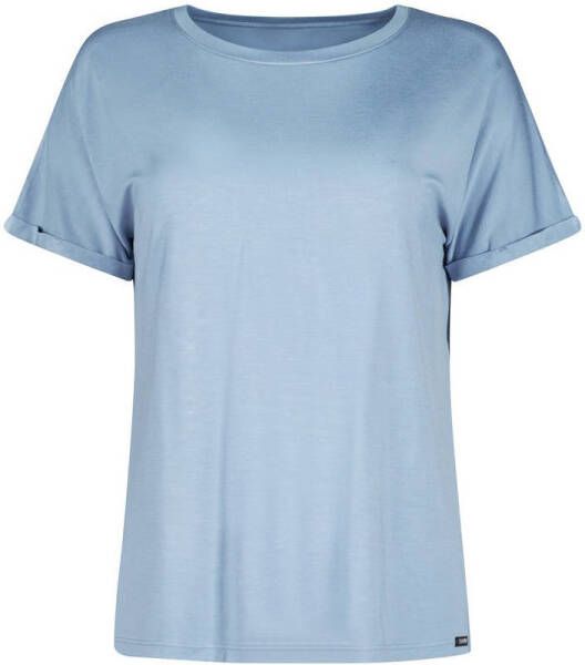 SKINY T-shirt van een mix van viscose en elastaan model 'Every Night In'