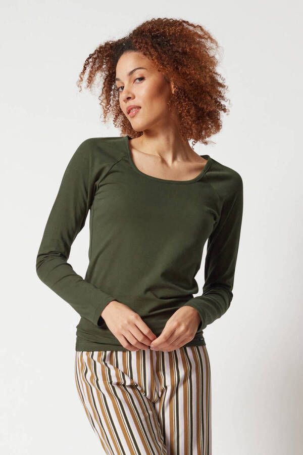 SKINY Shirt met lange mouwen met stretchgehalte