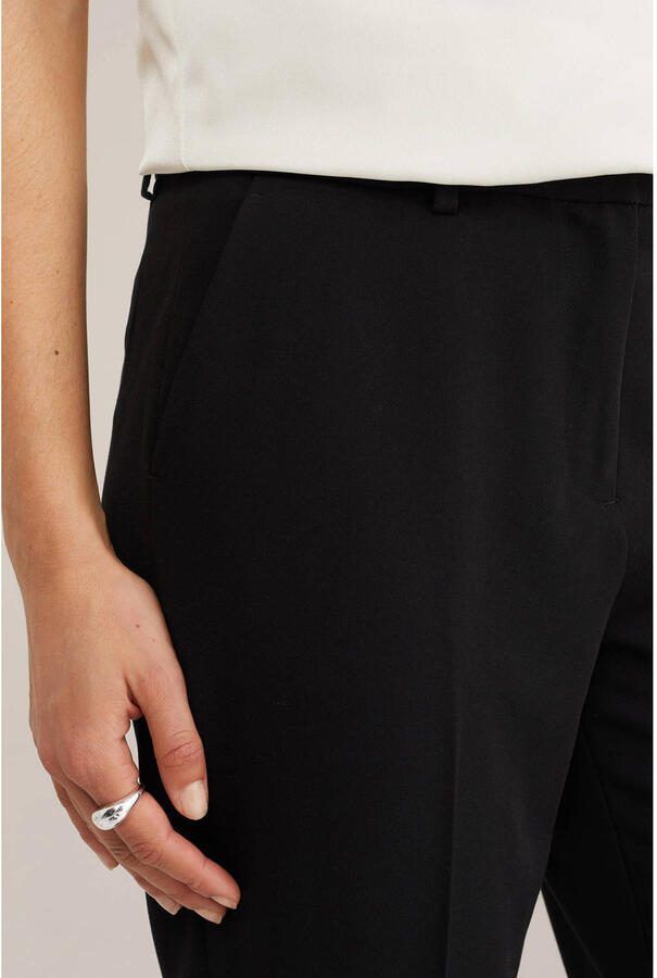 Slim fit pantalon zwart - Foto 2
