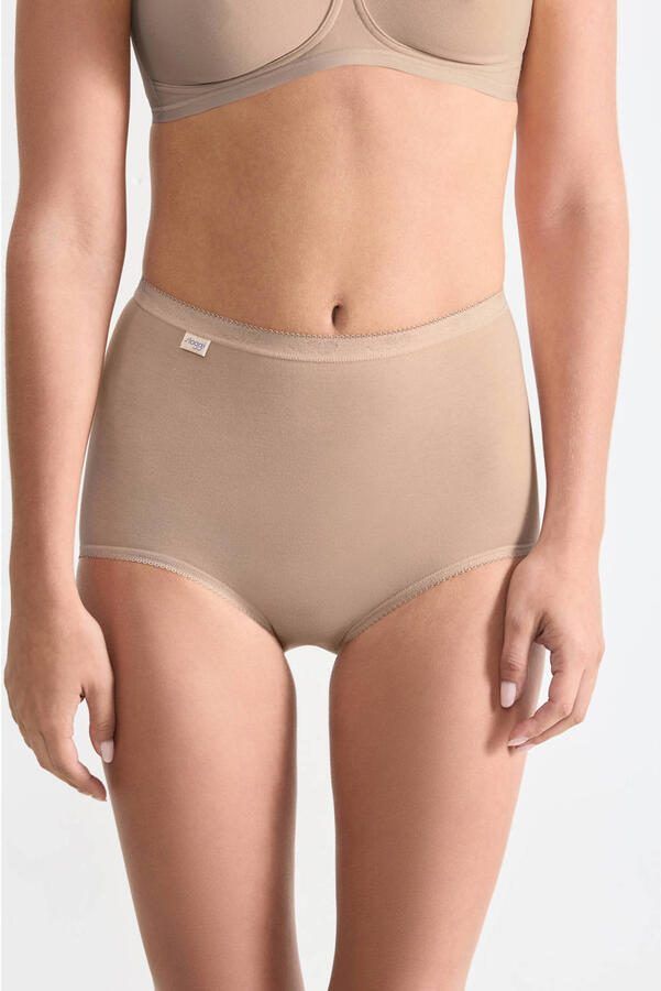 Sloggi Maxislip Basic + perfecte pasvorm katoenmix elastisch zachte naden (Set van 2) - Foto 2