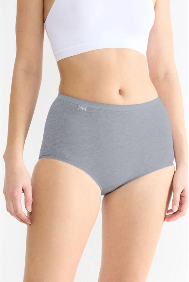 Sloggi Maxislip Basic + Katoenmix zachte naden hoge taille elastisch (Set van 4) - Foto 2