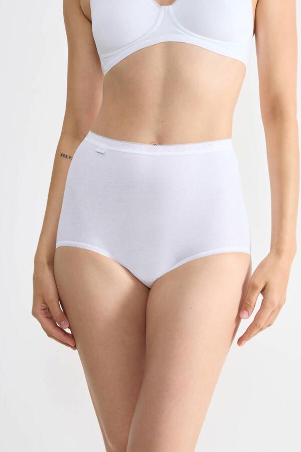 Sloggi Maxislip Basic + zachte naden katoenmix elastisch (4 stuks Set van 4) - Foto 3