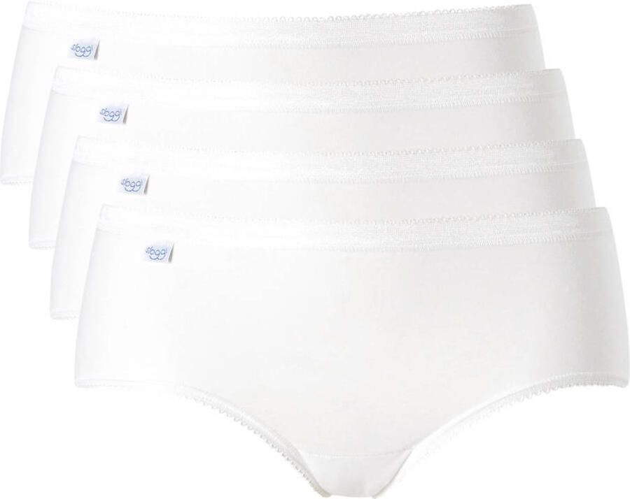 Sloggi Midislip Basic + perfecte pasvorm vrouwelijk katoenmix single jersey zacht (4 stuks Set van 4) - Foto 2