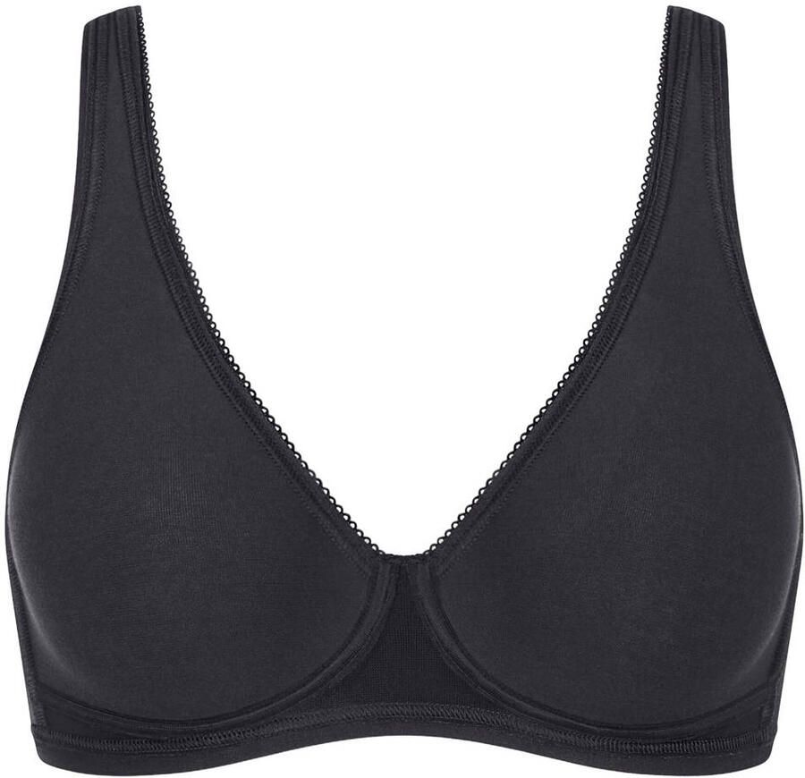 Sloggi Soft-bh Basic + perfecte pasvorm zonder beugel zonder vulling diepe v-hals - Foto 2