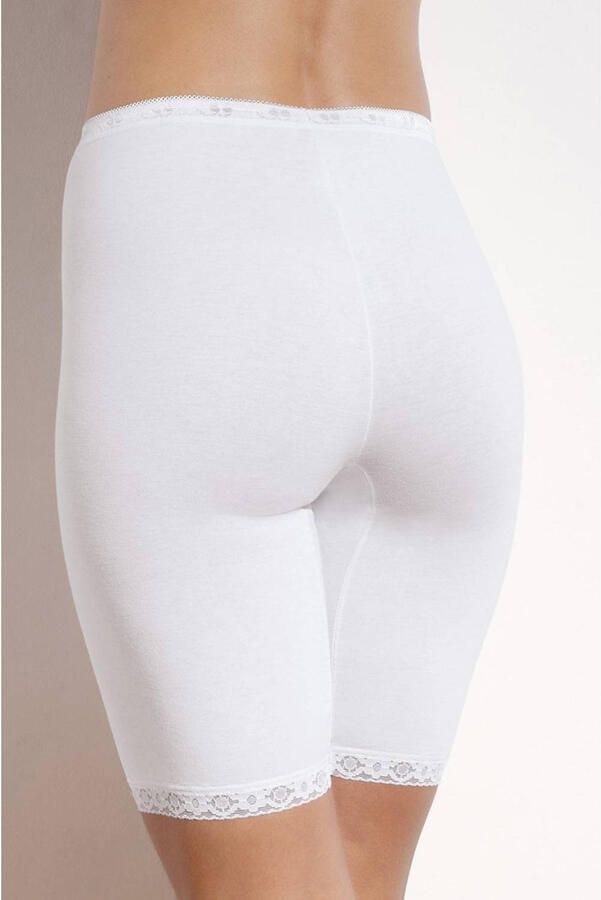 Sloggi Lange onderbroek Basic + perfecte pasvorm zachte naden katoenmix vrouwelijk elastisch