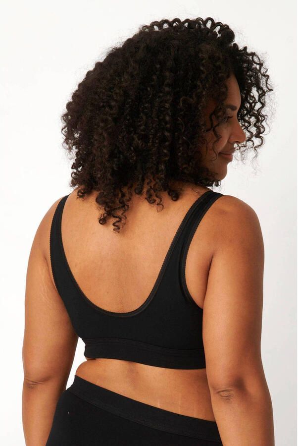 Sloggi Double Comfort niet-voorgevormde bh top zwart - Foto 2