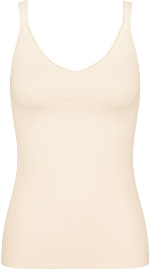 Sloggi Hemd Go fijn kant katoenmix v-hals zacht (Set van 2)