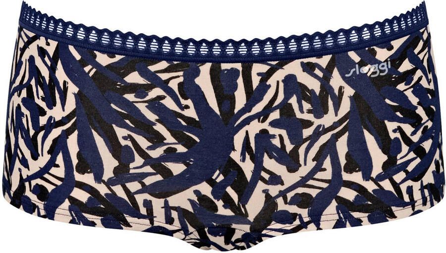 Sloggi Retro hipster GO Crush Kantdetails Multipack katoenmix zacht elastisch comfortabel (Set van 3) - Foto 2