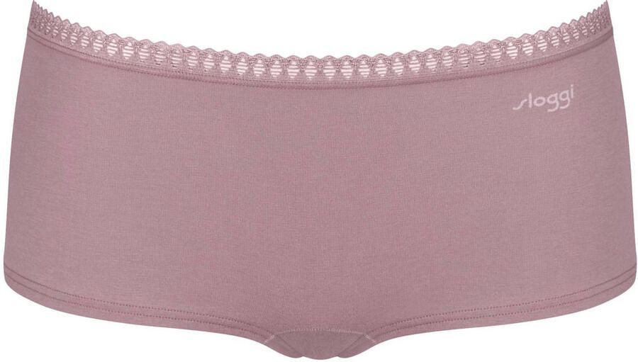 Sloggi Retro hipster GO Crush Kantdetails Multipack katoenmix zacht elastisch comfortabel (Set van 3) - Foto 2