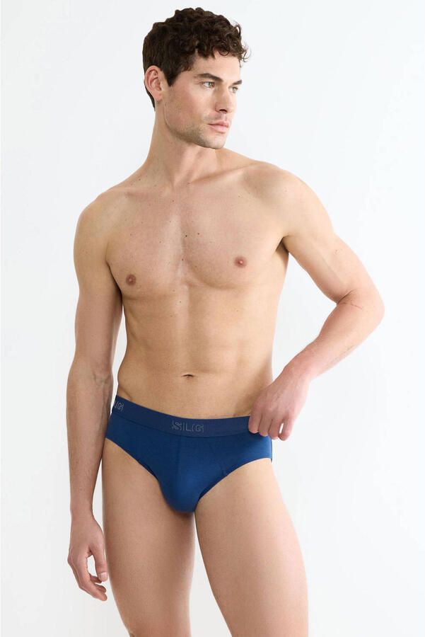 SLG Slip met label in band in een set van 2 stuks model 'Base Brief' - Foto 2