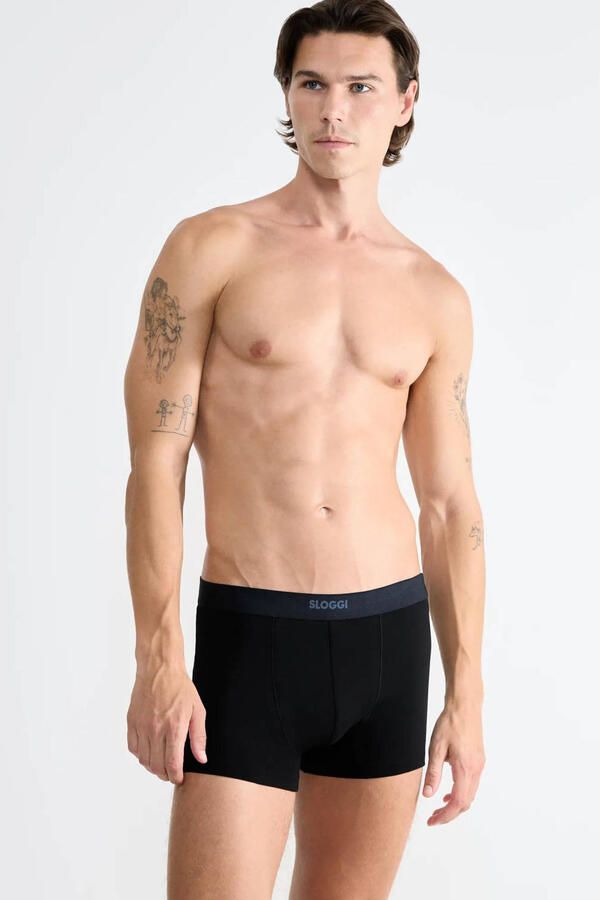Sloggi Boxershort met elastische band met logo