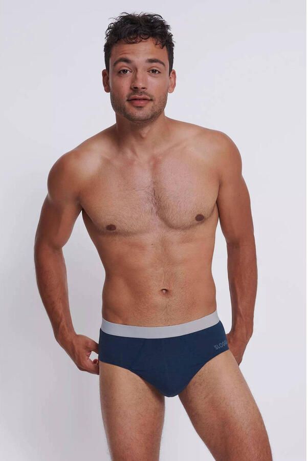 Sloggi MEN GO slip (set van 2) donkerblauw