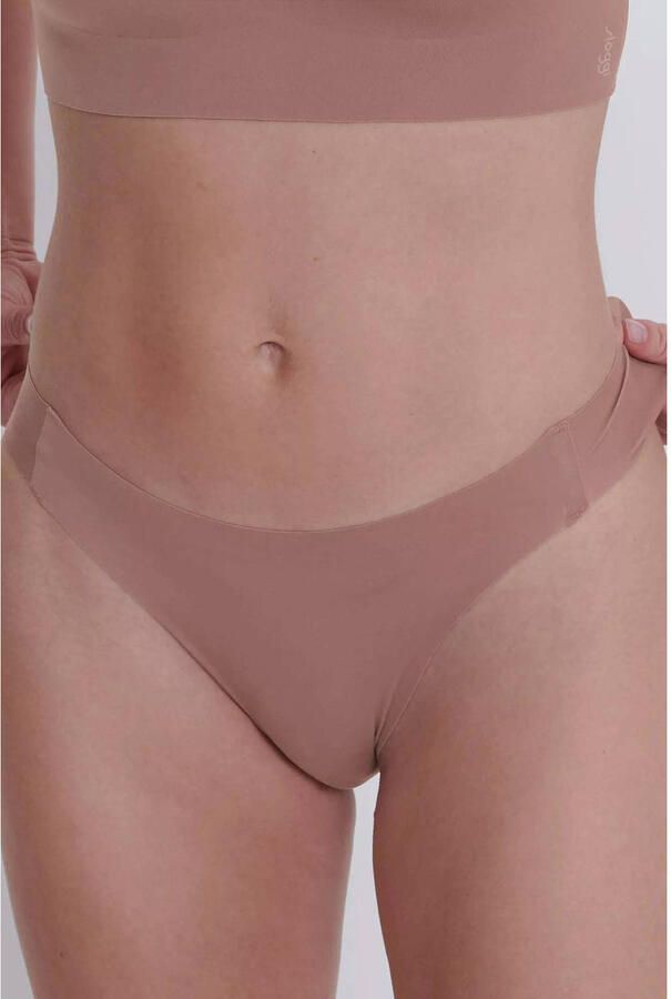Sloggi ZERO Feel 2.0 seamless high leg slip bruin