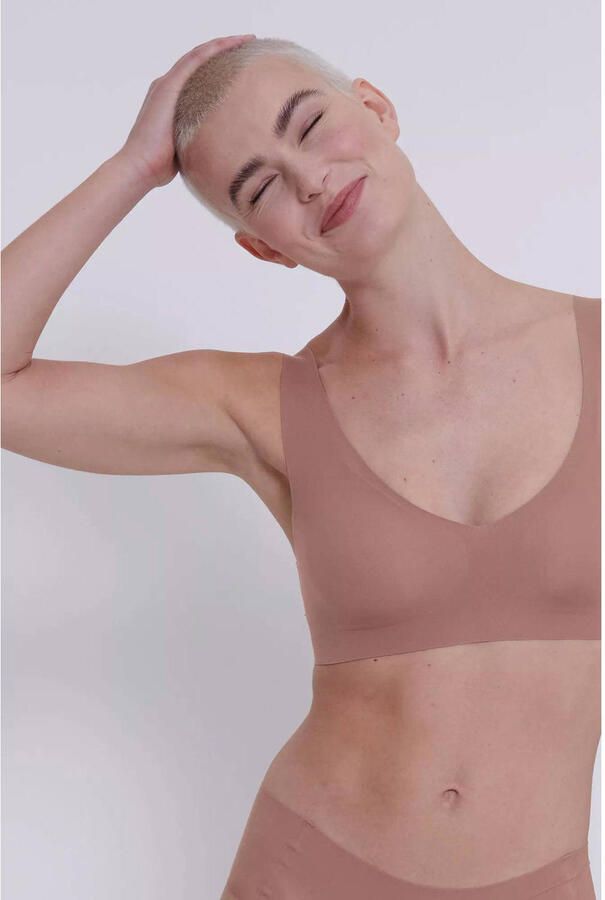 Sloggi Bralette ZERO Feel 2.0 naadloos uitneembare pads microvezel dubbellaags