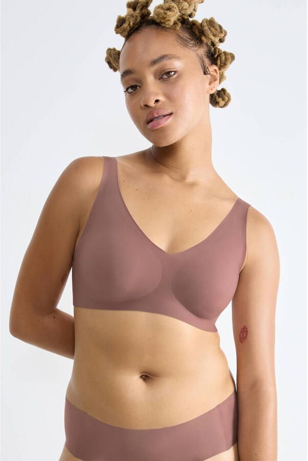 Sloggi Bralette ZERO Feel 2.0 naadloos uitneembare pads microvezel dubbellaags - Foto 3