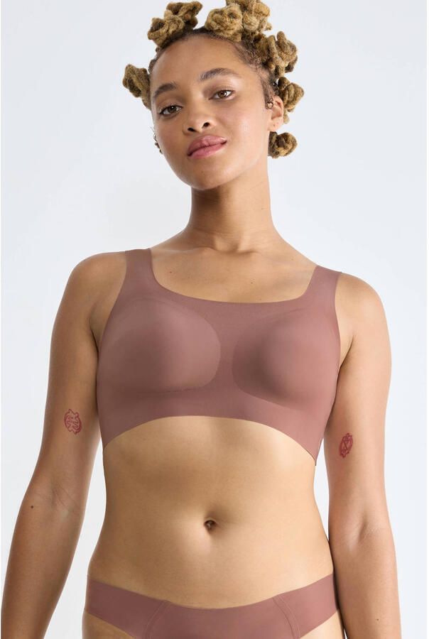 Sloggi Bustier ZERO Feel 2.0 naadloos en onzichtbaar uitneembare pads rekbaar microvezel - Foto 2