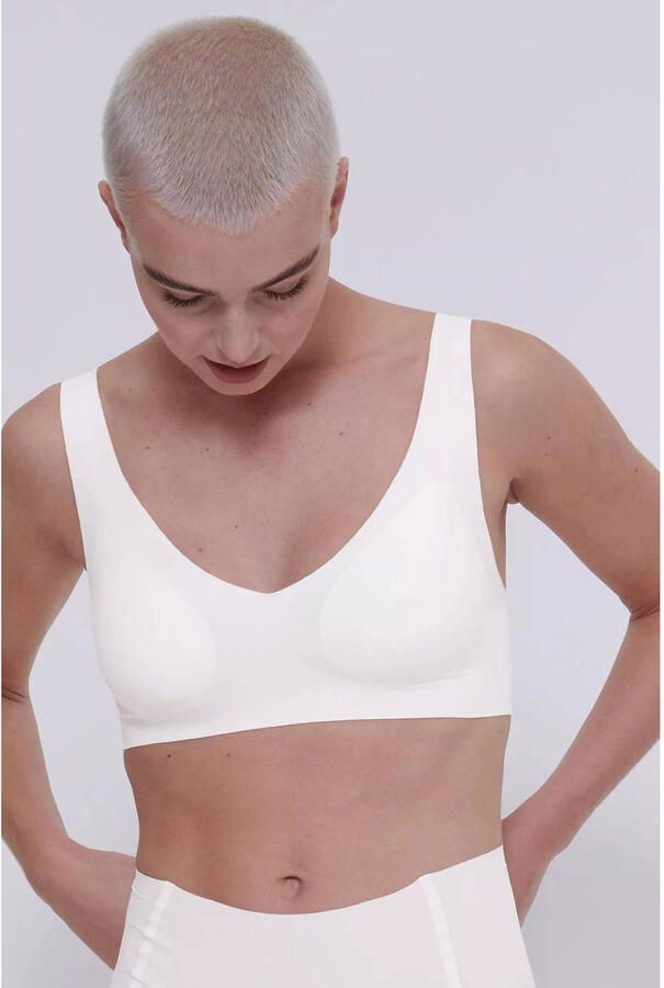 Sloggi Bralette ZERO Feel 2.0 naadloos uitneembare pads microvezel dubbellaags
