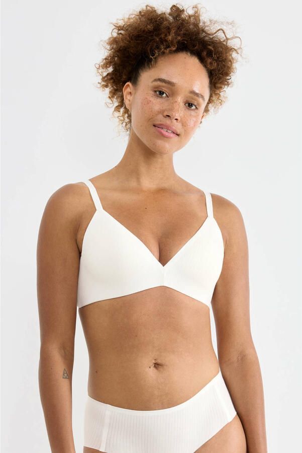 Sloggi ZERO Feel voorgevormde push-up bh The Up ecru