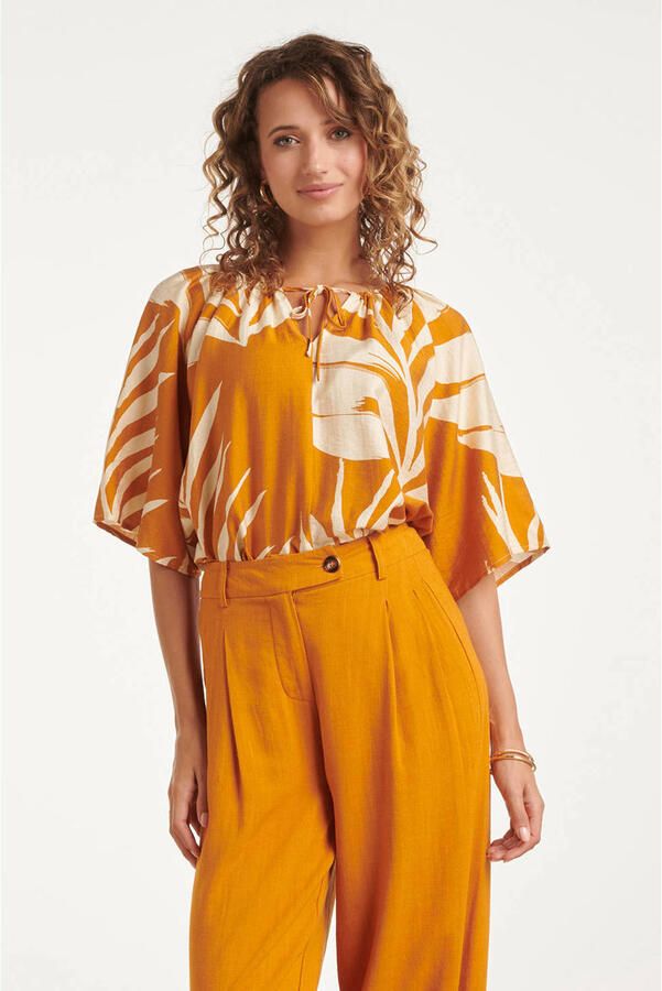 Smashed Lemon blousetop oranje