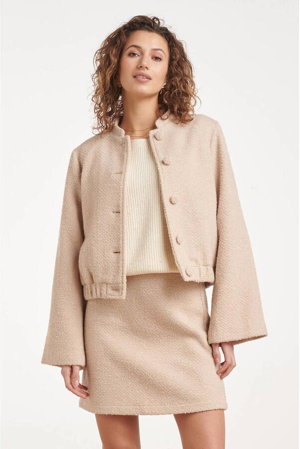 Smashed Lemon bouclé jasje beige
