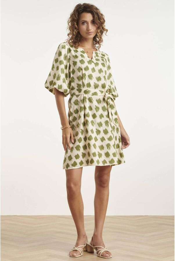 Smashed Lemon cocktailjurk met lurex groen - Foto 3