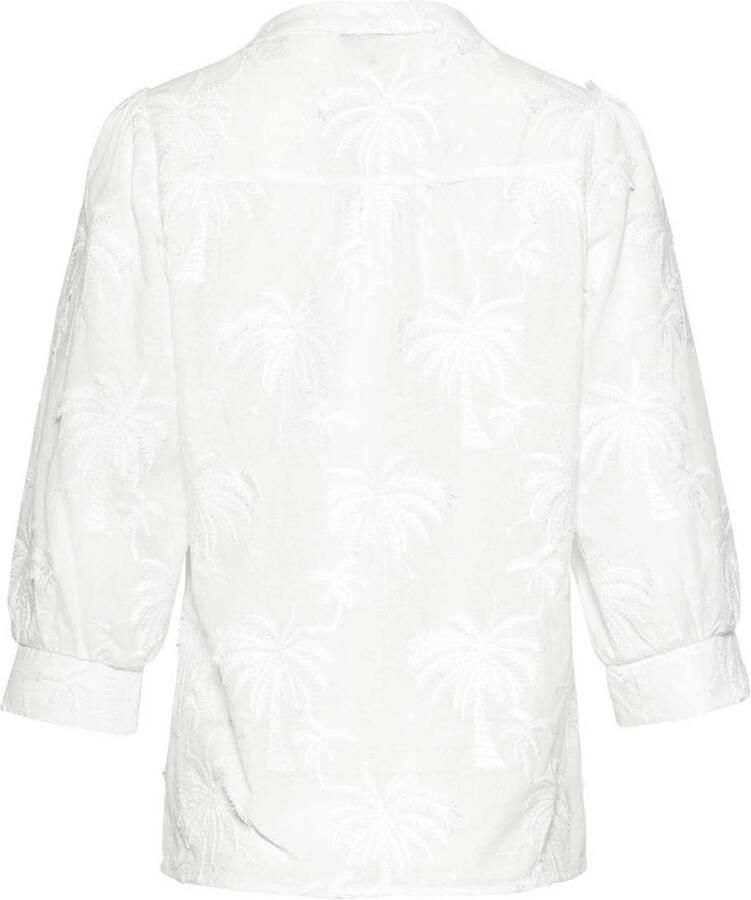 Smashed Lemon gebloemde blouse wit - Foto 2