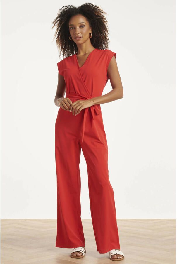 Smashed Lemon jumpsuit rood