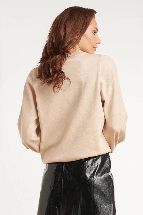 Smashed Lemon top met print beige - Foto 3