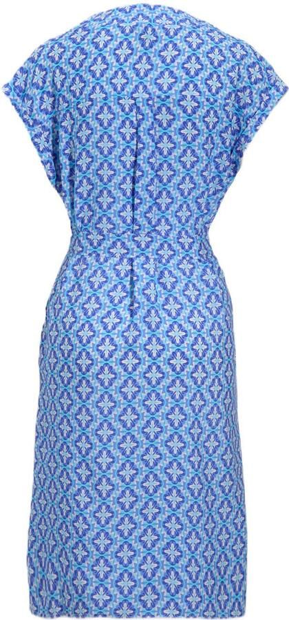 Smashed Lemon zomerjurk blauw