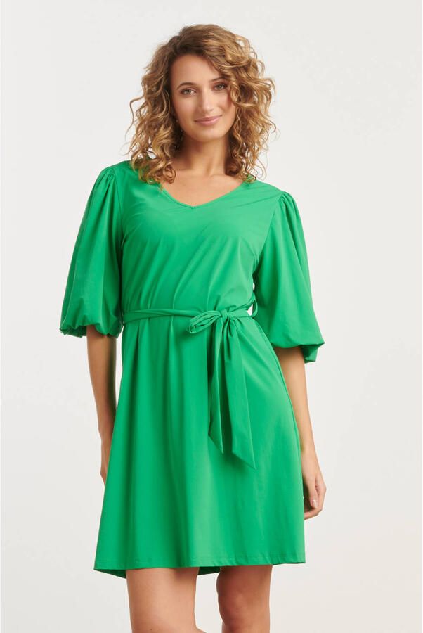 Smashed Lemon zomerjurk groen