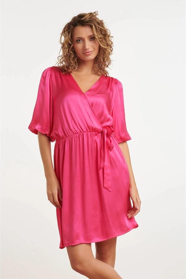 Smashed Lemon zomerjurk roze
