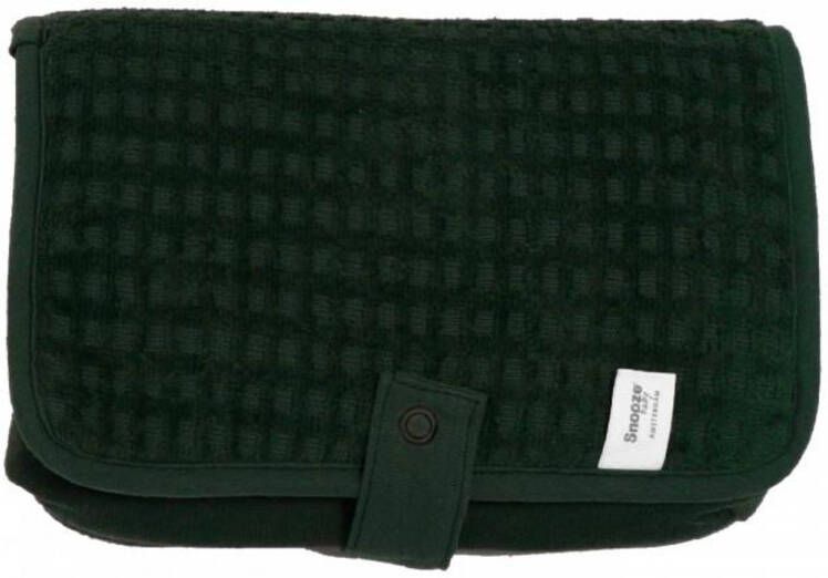Snoozebaby babydoekjeshoes Dark Green Babydoekjesbox Groen