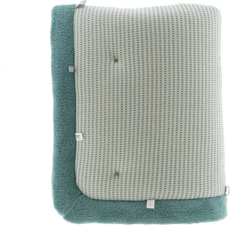Snoozebaby boxkleed 75x95 cm Smokey Green