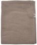 Snoozebaby flanellen swaddle 120x120 cm Desert Sand Beige - Thumbnail 1